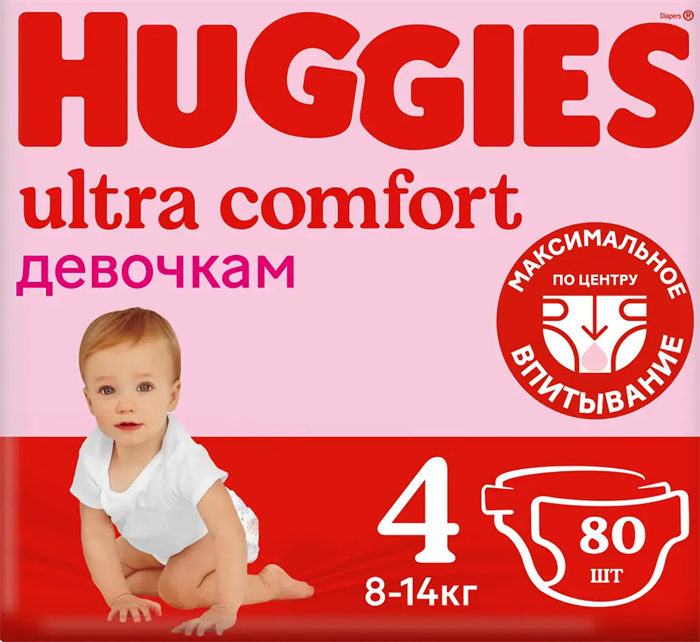 HUGGIES 4 80-шт 10345 - фото 416