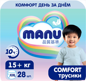 MANU XXL Трусики 28-шт 10325